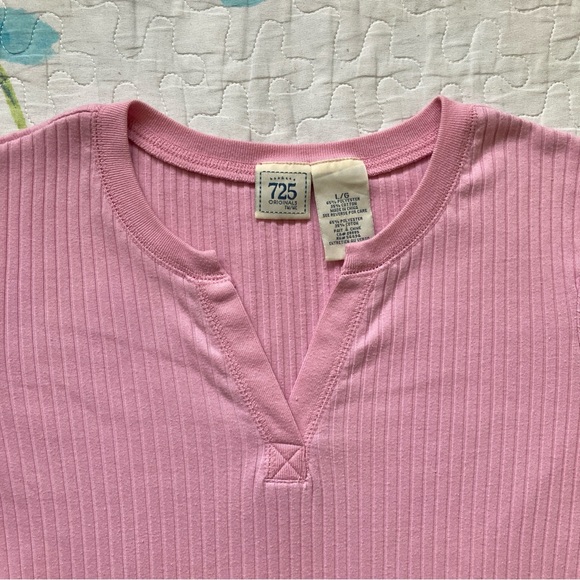 Vintage 00s Ribbed Baby Tee π - Picture 3 of 5